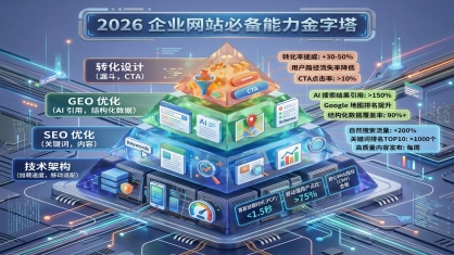 2026年还拿网站当电子名片？这5个行业真相告诉你：同行正把你甩开三条街