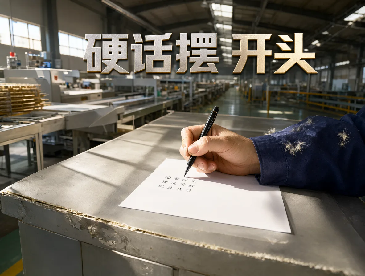 颍上大米加工视频号获客：二十三页参数表翻译成三句人话